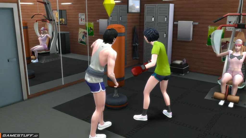 cabang karier bodybuilder the sims 4