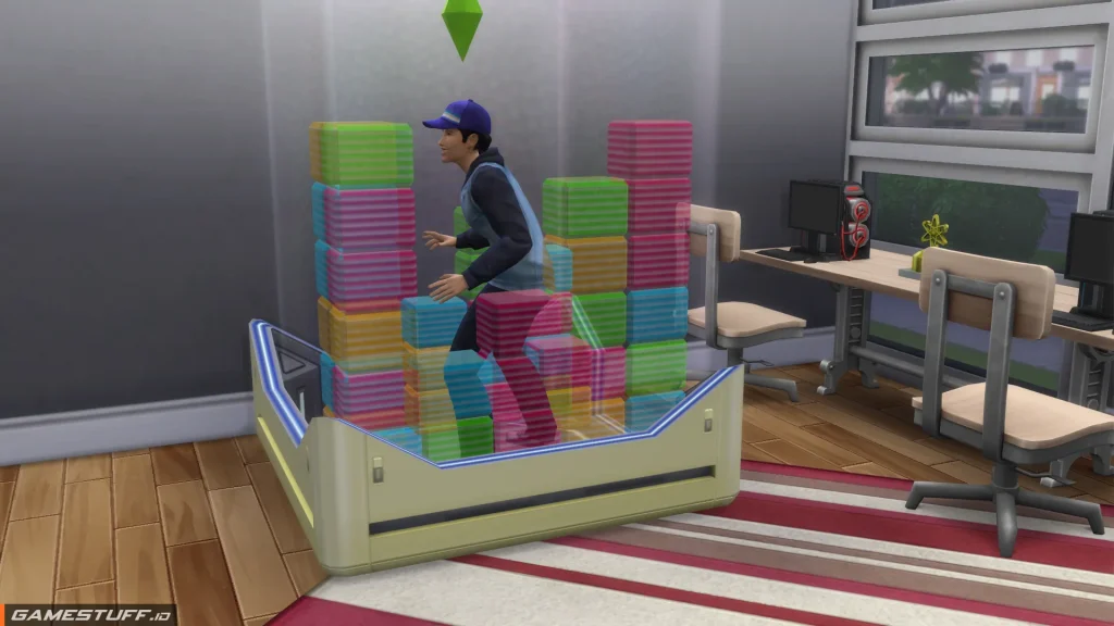 cabang karier eSport Gamer sims 4