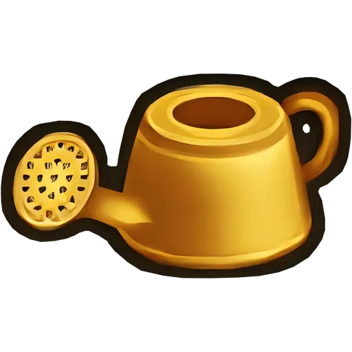 golden watering can sos fomt