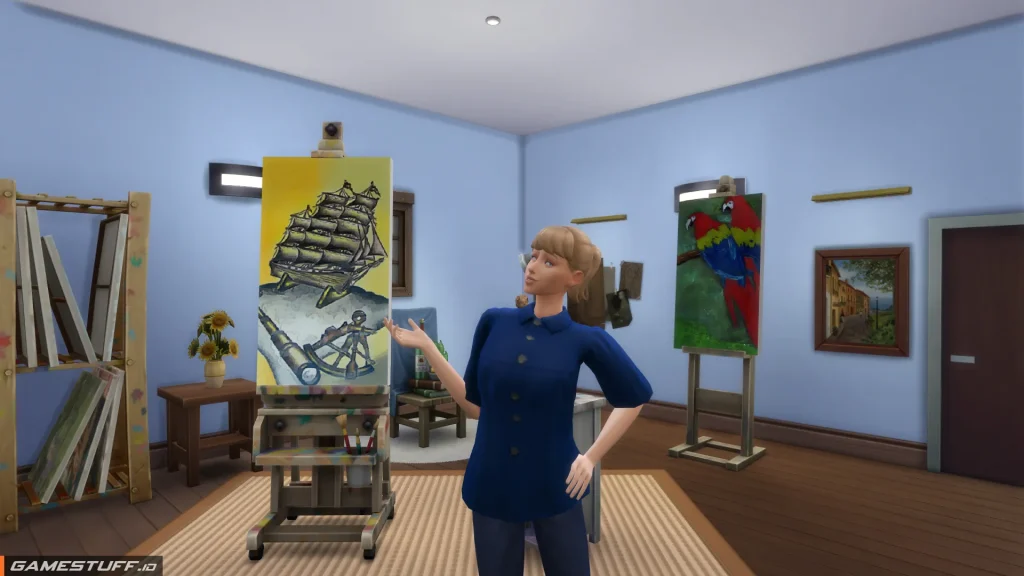 sims 4 painter career guide