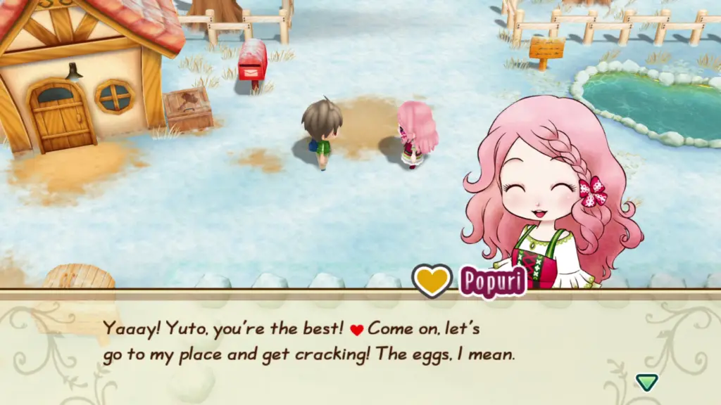 popuri's yellow heart event sos fomt
