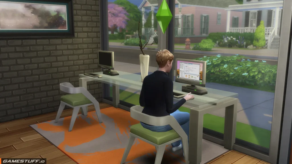 cabang karier Start-Up Entrepreneur sims 4