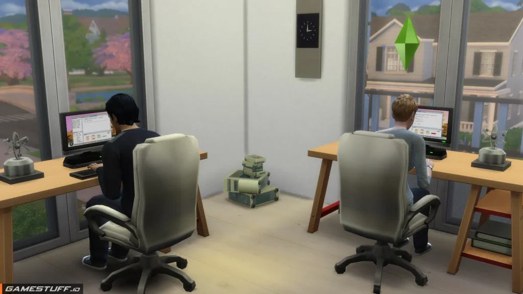 cabang karier tech guru sims 4