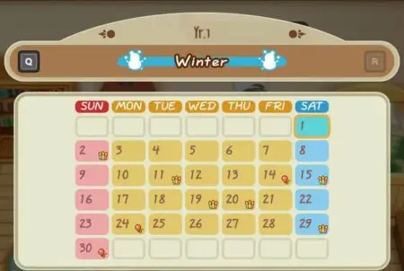 calendar sos fomt