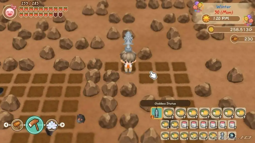 goddess statue sos fomt