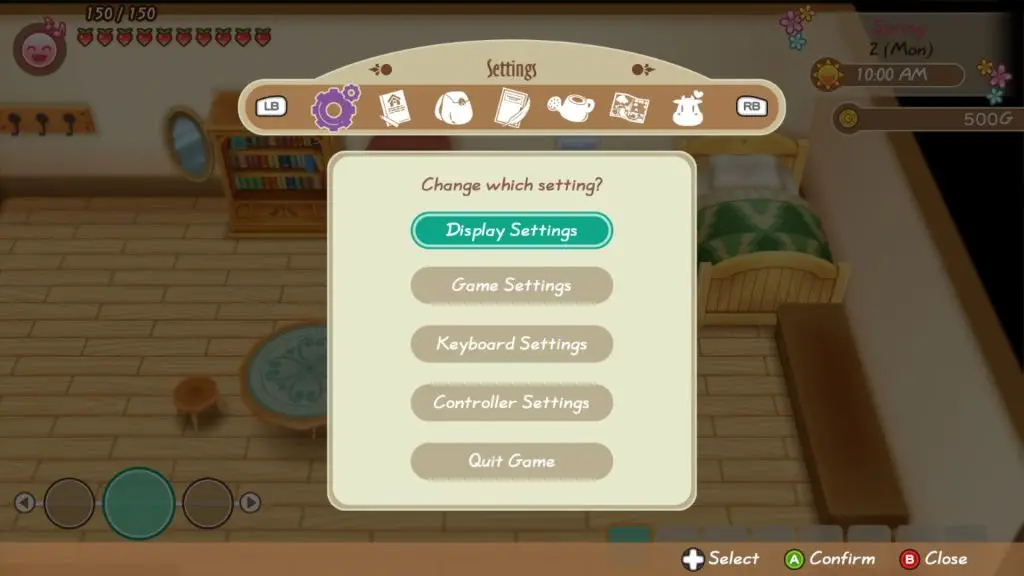 Game Menus (SoSFoMT) sos fomt setting menu