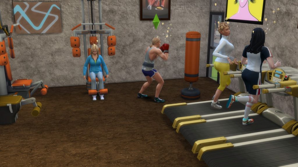work out athlete the sims 4