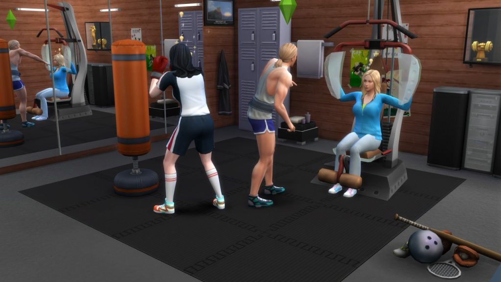 bodybuilder sims 4