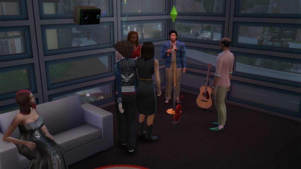 Comedian Michelle Kalani Sims 4