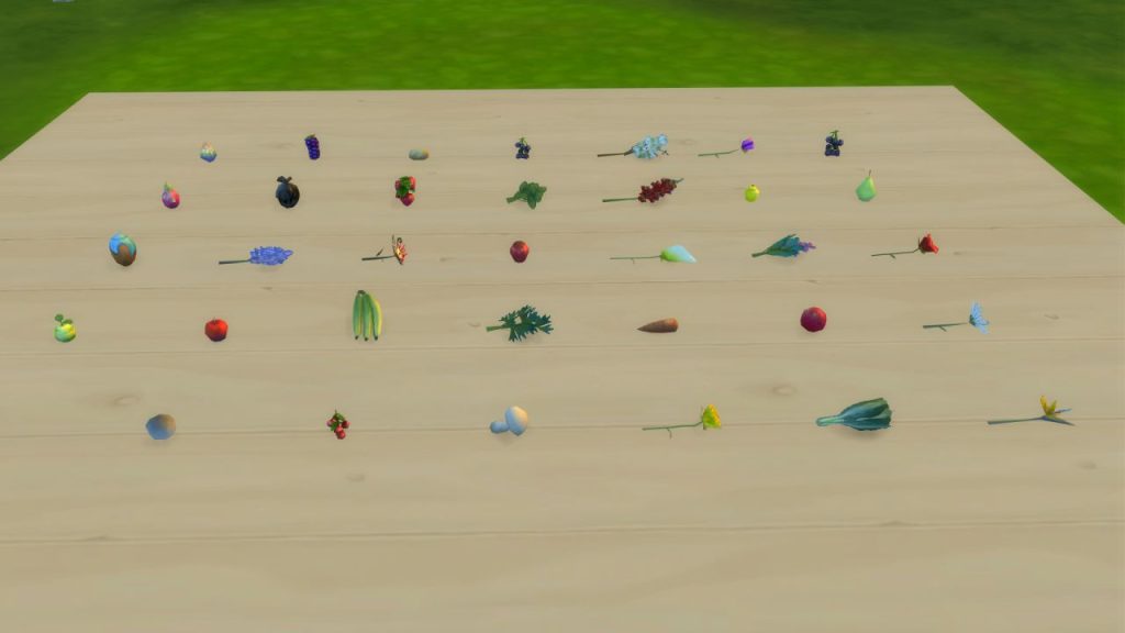 hasil panen sims 4