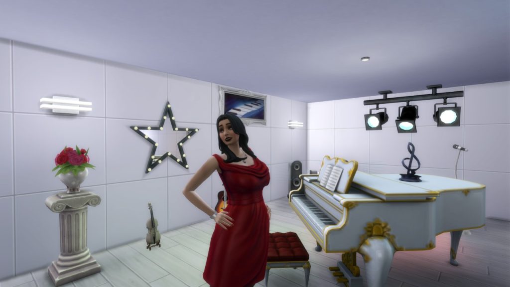 Karier entertainer sims4