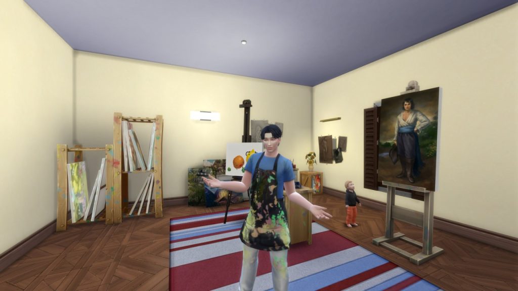 karier painter the sims 4