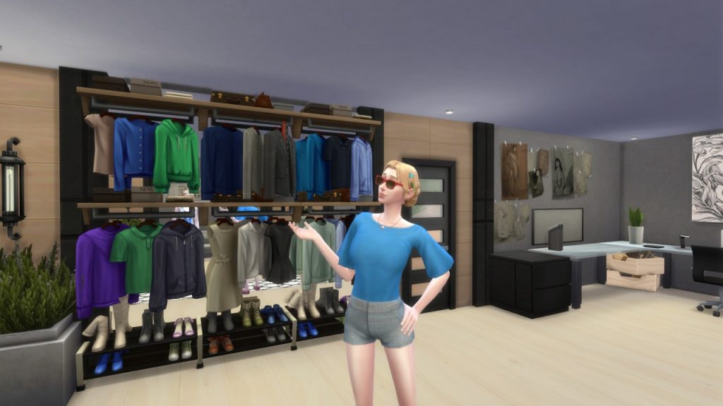 karier style influencer sims 4