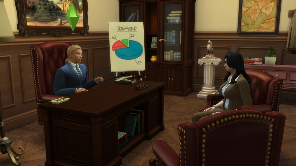 management room the sims 4