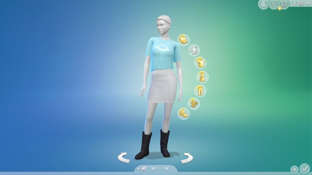 feminine trend stylist sims 4