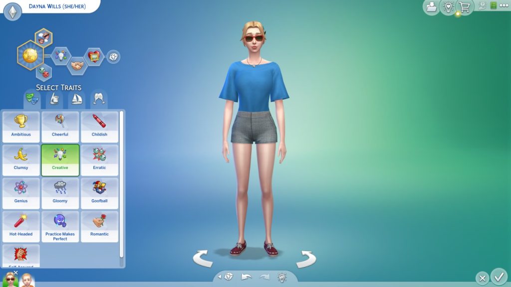 trait style influencer sims 4