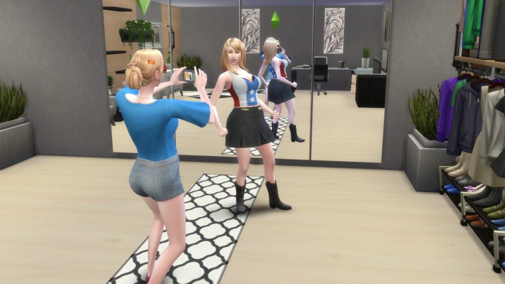 Model Look the sims 4